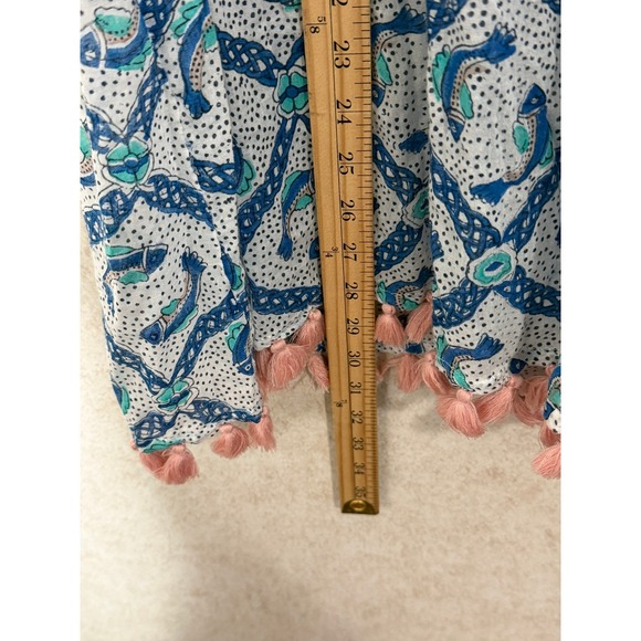 Roller Rabbit Blue and Pink Tunic - Picture 4 of 7